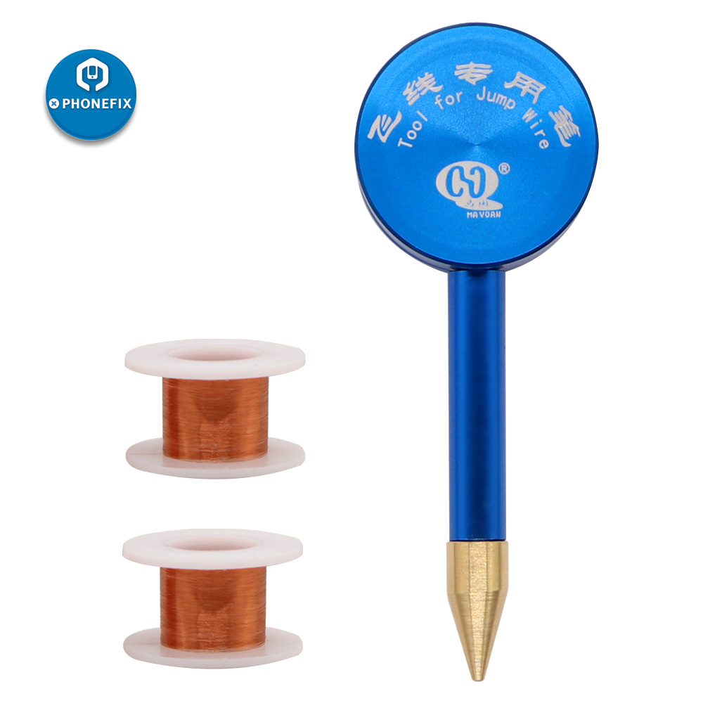 马园手机维修指纹飞线笔 电路板焊接主板锡线手机主板维修飞线笔