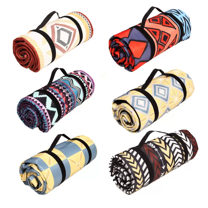 民族风防潮垫户外野餐垫露营沙滩垫野外垫子出游草坪垫加厚防潮垫