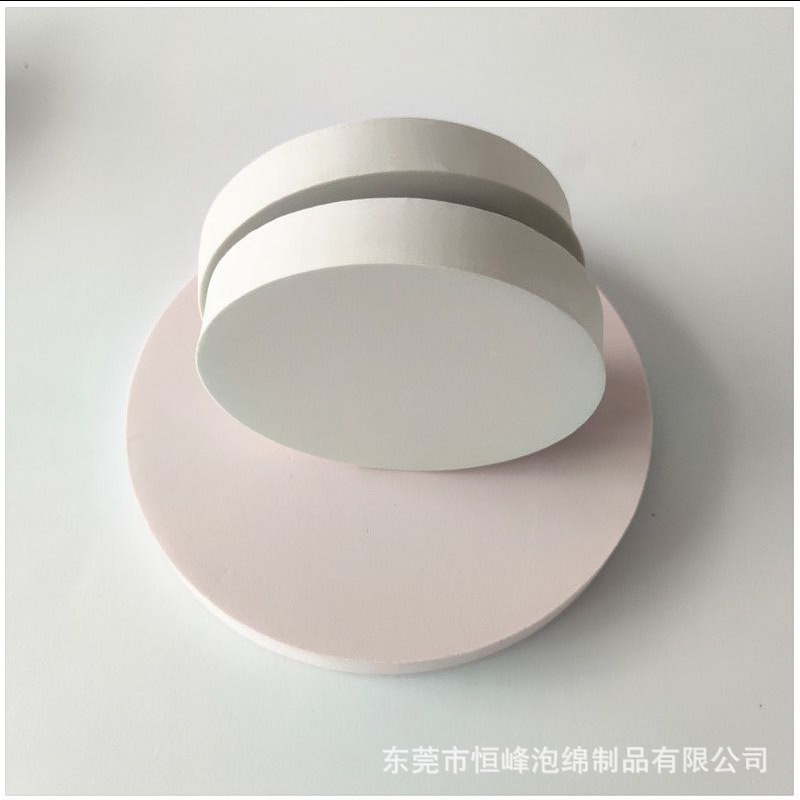 EVA大型泡沫长方条方块体模切成型 EVA泡绵浅彩色大小圆摆件