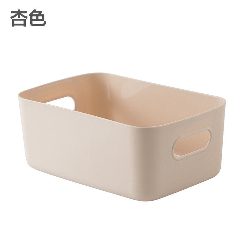 Estilo nórdico organización cesta de almacenamiento de plástico baño cocina baño cesta de almacenamiento de escritorio Varios cesta de almacenamiento