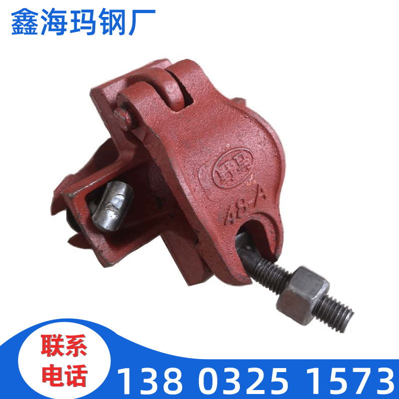 建筑十字扣件 脚手架扣件 十字连接转向 玛钢扣件厂家架子管
