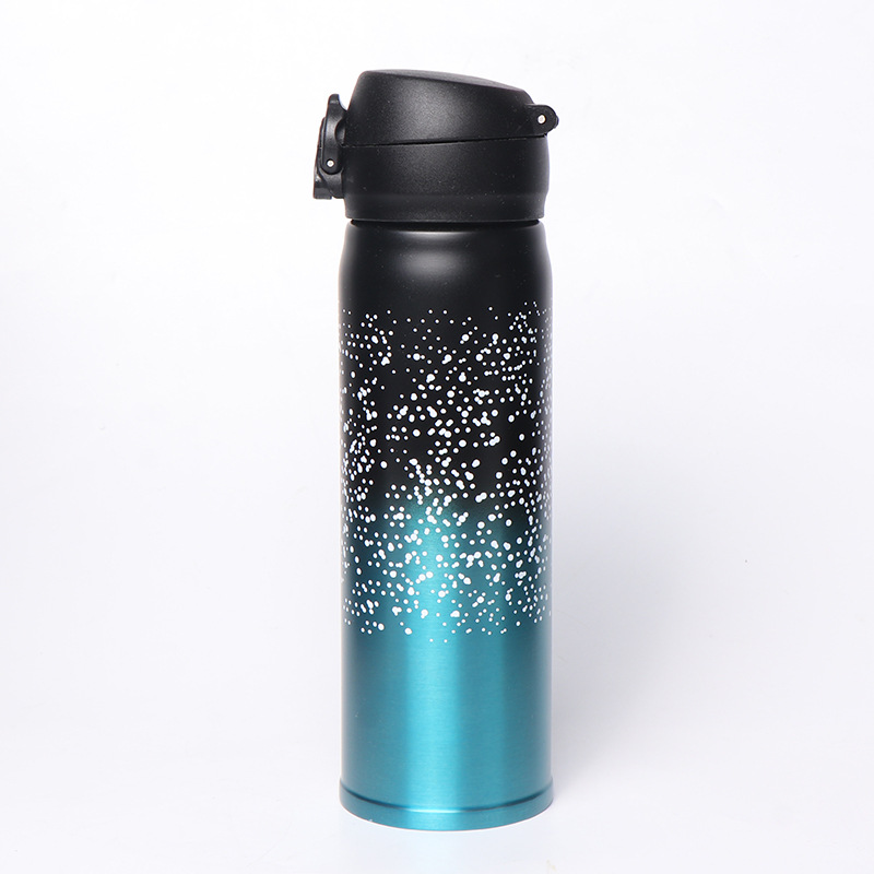 Creativo nuevo rebote cubierta estrella taza vacía 304 aislamiento al vacío taza estudiante taza publicidad regalo taza imprimible logo