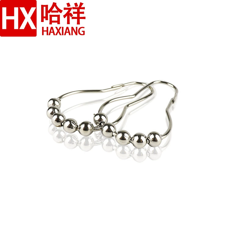 Завод прямой трансграничной металлический душ занавес крюк пять-шарик тыквы Пряжка занавес крюк аппаратных липкий крюк