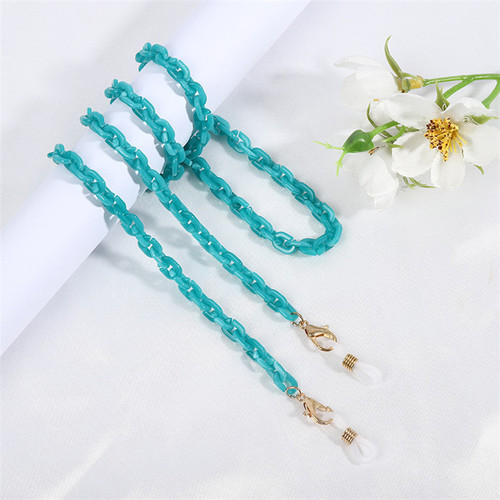 Cross-border accessories fashion chain glasses chain acrylic resin anti-skid chain wholesale