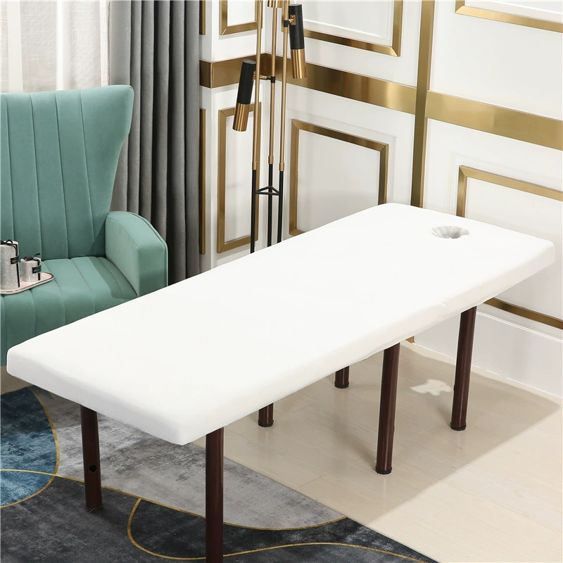 @@Новое бархатное покрывало с кристаллами, односпальная простыня с отверстиями, эластичная простыня для массажа ног в салоне красоты с отверстиями