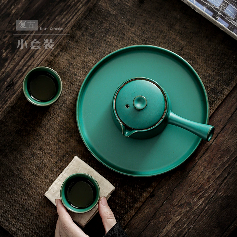 Retro tea set for hotel, simple and elegant design
