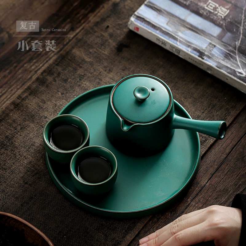 Retro tea set for hotel, simple and elegant design