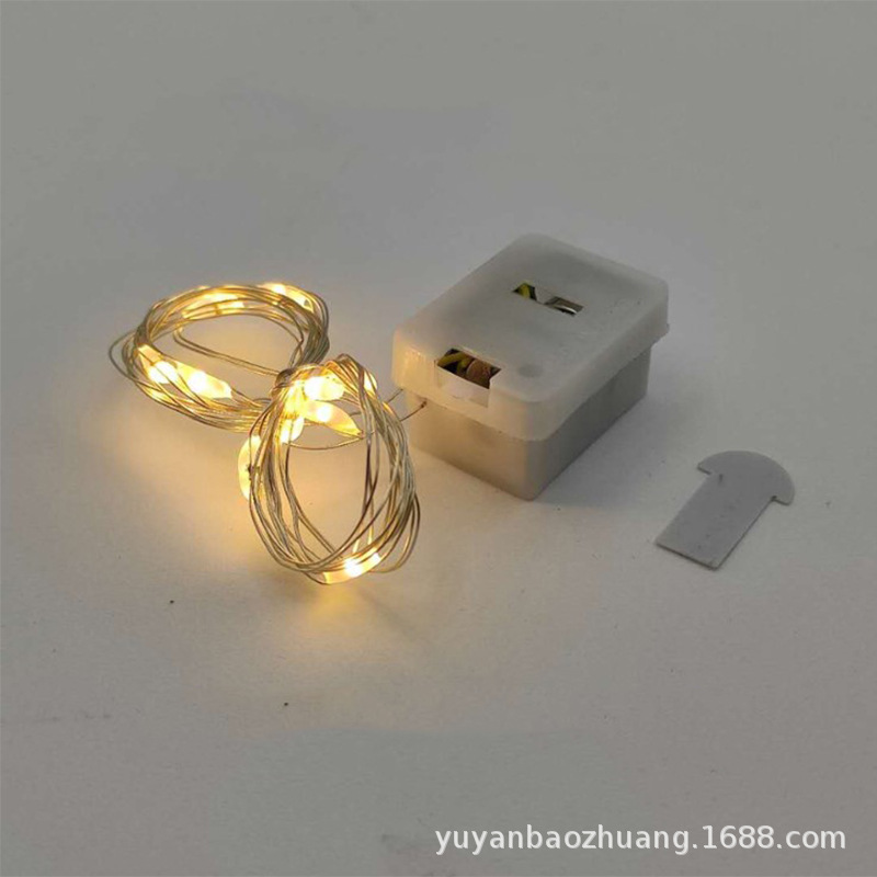 Luces decorativas de flores de liziran con luces LED de colores Luces luminosas de puesto de cielo estrellado con ramo de luces pequeñas al por mayor de fábrica