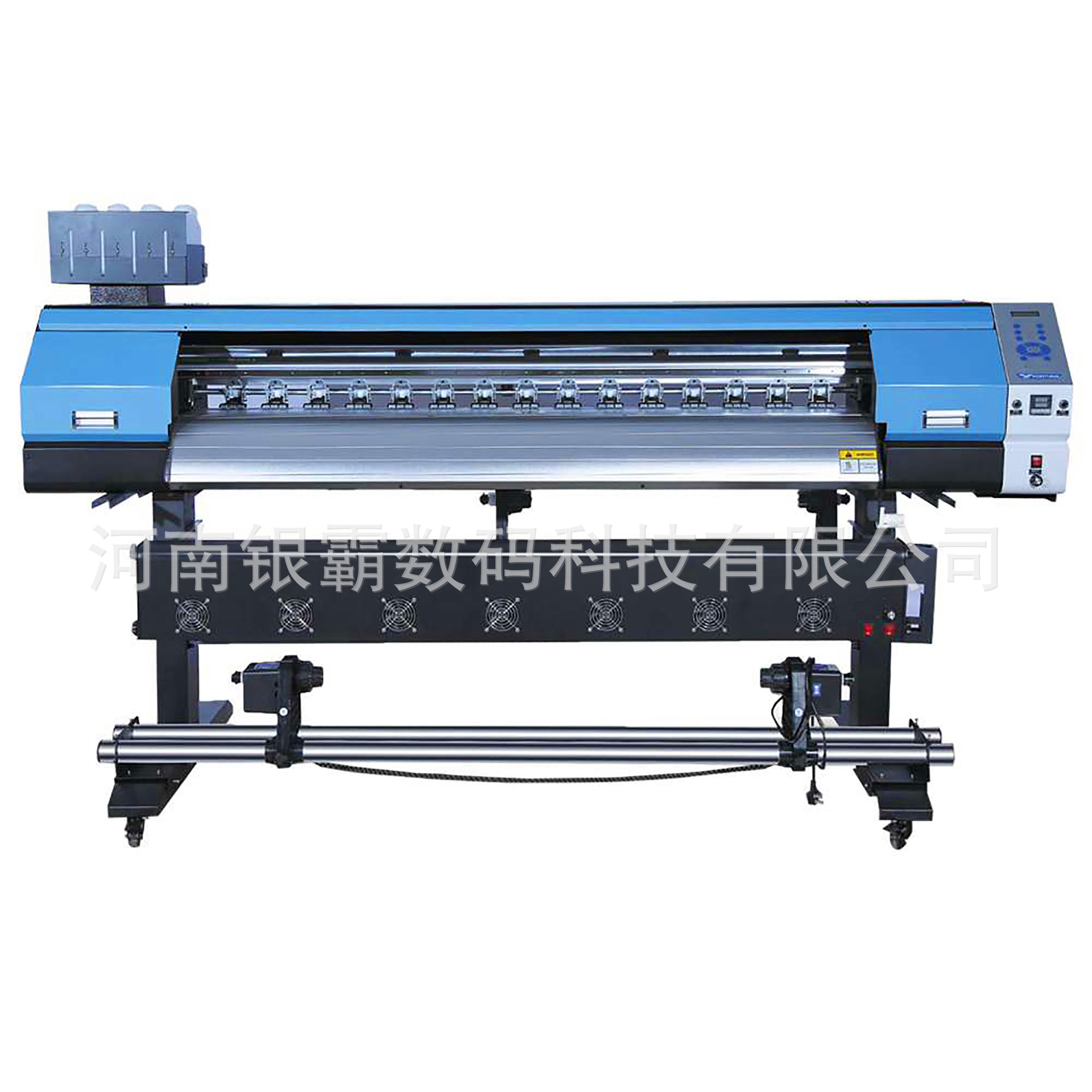 工厂供应1.6米弱溶剂打印机UV卷材户内户外广告写真喷画机UV打印