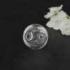 Glossy crystal handmade, accessory, necklace, spherical pendant, wholesale