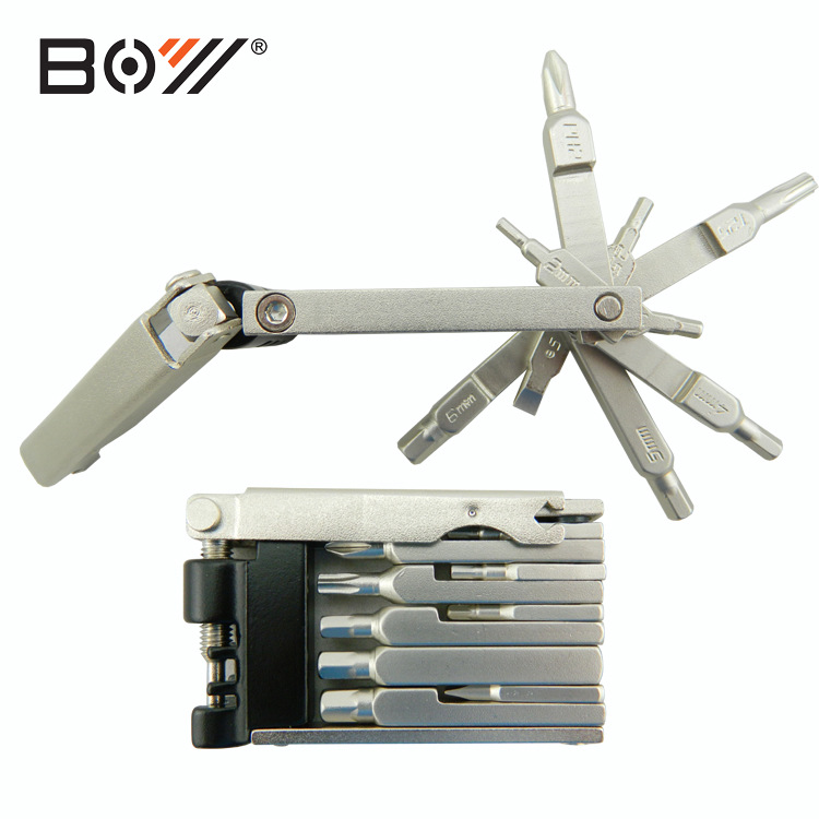 BOY品牌自行车工具多功能工具组合六角工具拆链器单车修理工具