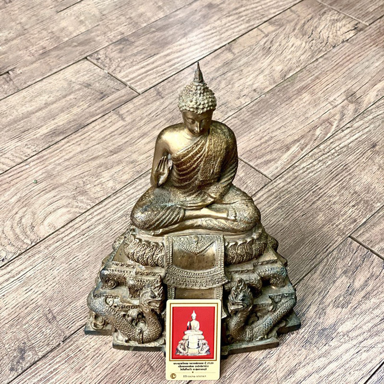 舍玛商贸2520Phai Rong Wua圣物金属版摆件含D卡现货真品泰国特色