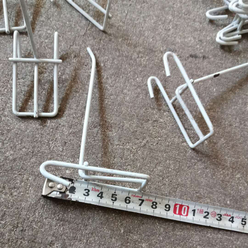 太いメッシュフック スーパーマーケットの棚 便利屋のメッシュラック 金属メッシュフック メッシュネットフック 粘着フック 家庭用