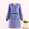 Fashionable double-layer apron, kitchen for food, bib for princess, overall, Korean style