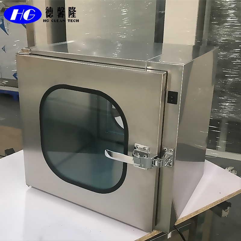 304不锈钢传递窗 无尘车间洁净室医院净化实验室机械互锁传递箱柜