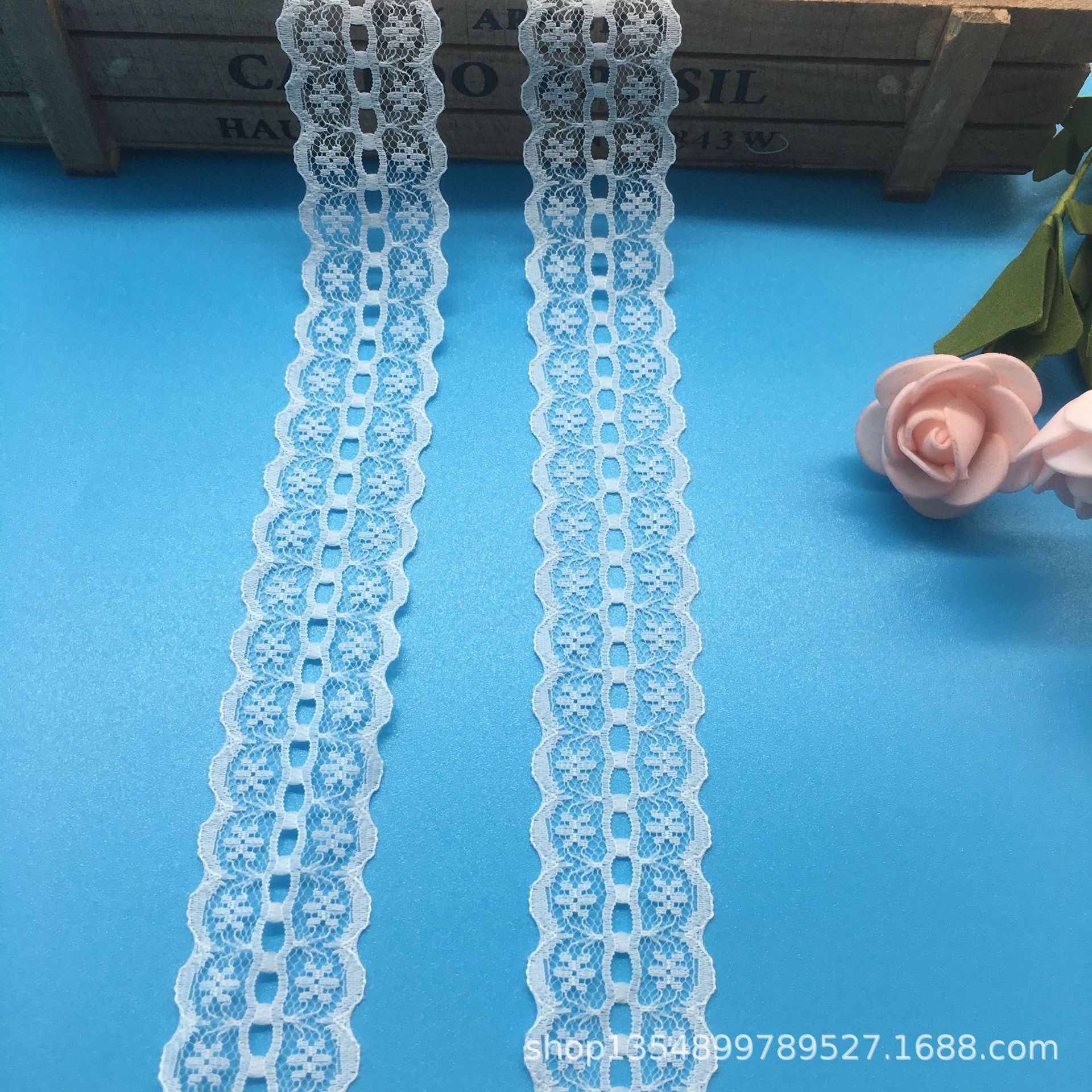 厂家批发2.8cm好质量台湾版无弹蕾丝花边没有中间商赚差价