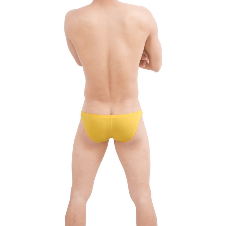UzHot comfortable pure cotton printed sexy men's sexy briefs men's ultra-low waist underwear 13001-1