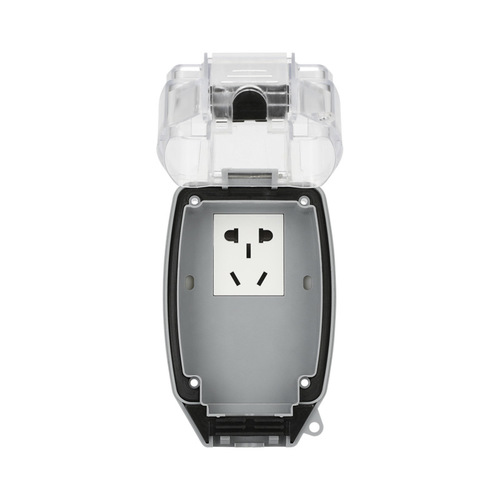 Direct Sales Water-Resistant GFCI Outlet Manufacturer IP66 Splash-Proof Socket Smart Toilet Ground Fault Circuit Interrupter Waterproof Box