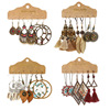 Earrings, set, metal accessory, jewelry, 3 piece set, wholesale