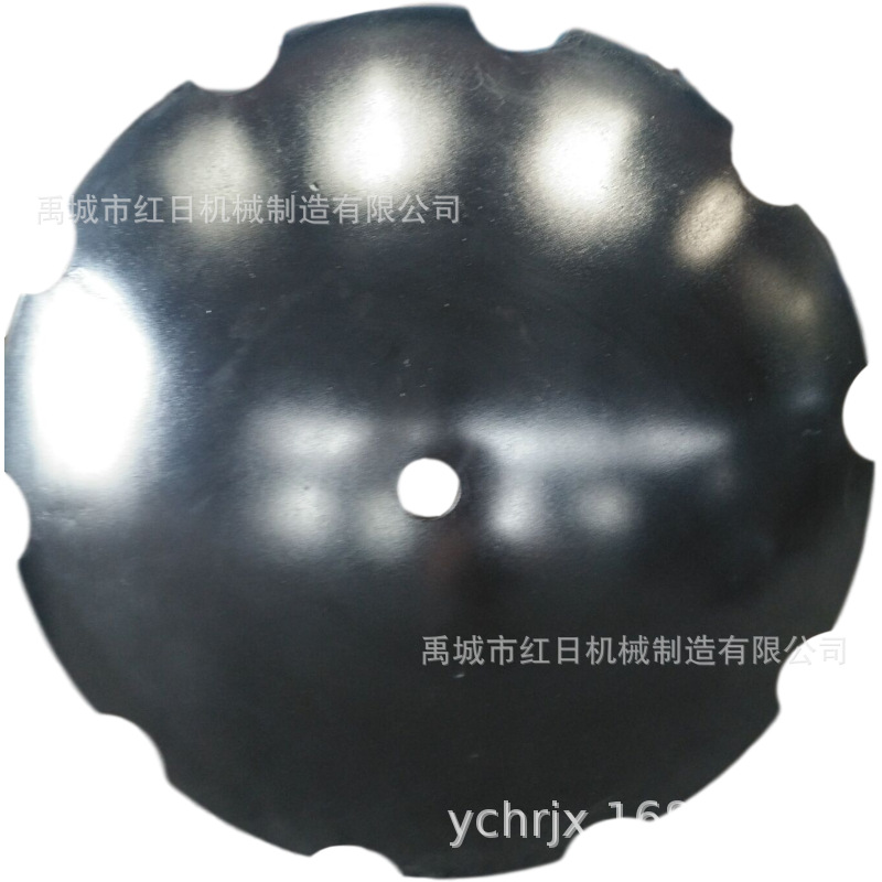 缺口耙片　免耕播种机波纹耙片　厂家批发65锰耙片