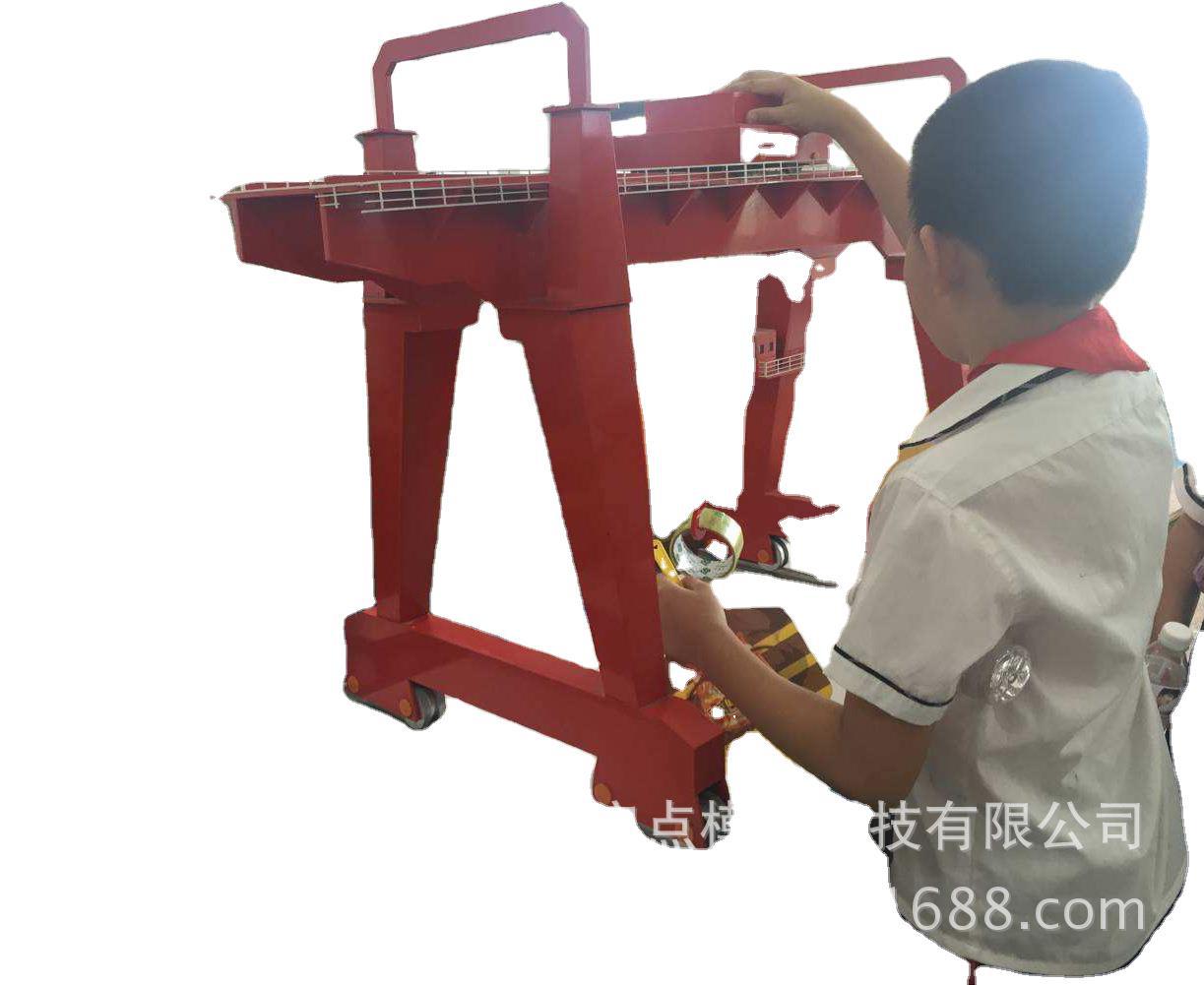 Making door bridge crane science and technology museum model teaching special equipment model gift ornaments