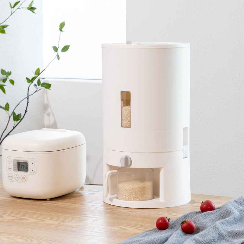 Cubo de arroz olla automática de arroz de calidad alimentaria cubo sellado de harina Cubo de almacenamiento de grano diverso caja de almacenamiento de arroz caja de cubo de arroz