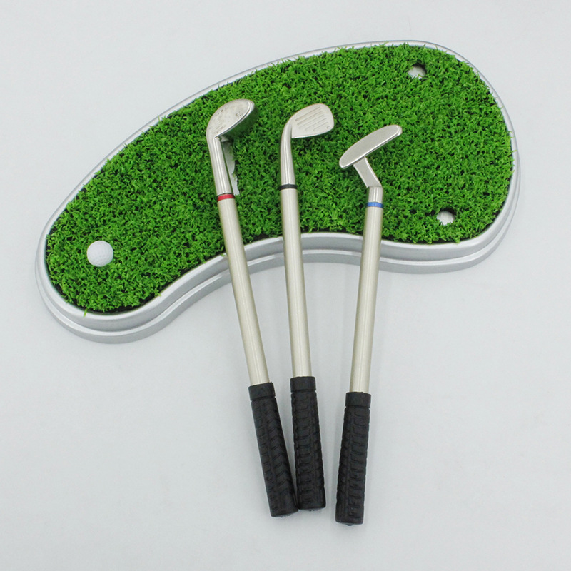 Venta caliente transfronteriza de simulación de regalo de golf carrito de golf de escritorio móvil fábrica de juguetes al por mayor