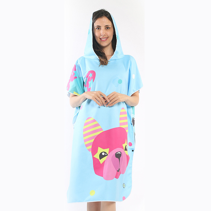 Chal de estilo europeo y americano serie de moda natación playa chal adulto de doble cara capa de terciopelo