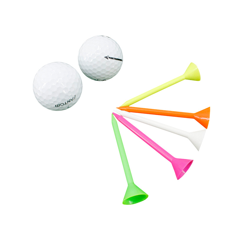 Venta caliente transfronteriza de plástico de uñas de golf multi-tamaño Tee Golf Course suministros Fuente de fábrica al por mayor