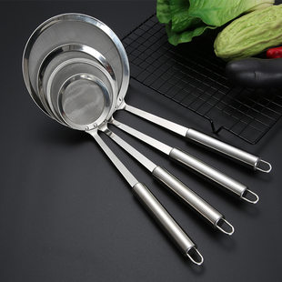 304 stainless steel oil-separating spoon, oil-removing spoon, oil-removing spoon, filter screen, oil-draining oil-control oil-control artifact