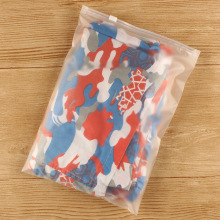 透明EVA磨砂服装拉链袋塑料衣服包装袋子内衣童装自封袋现货批发