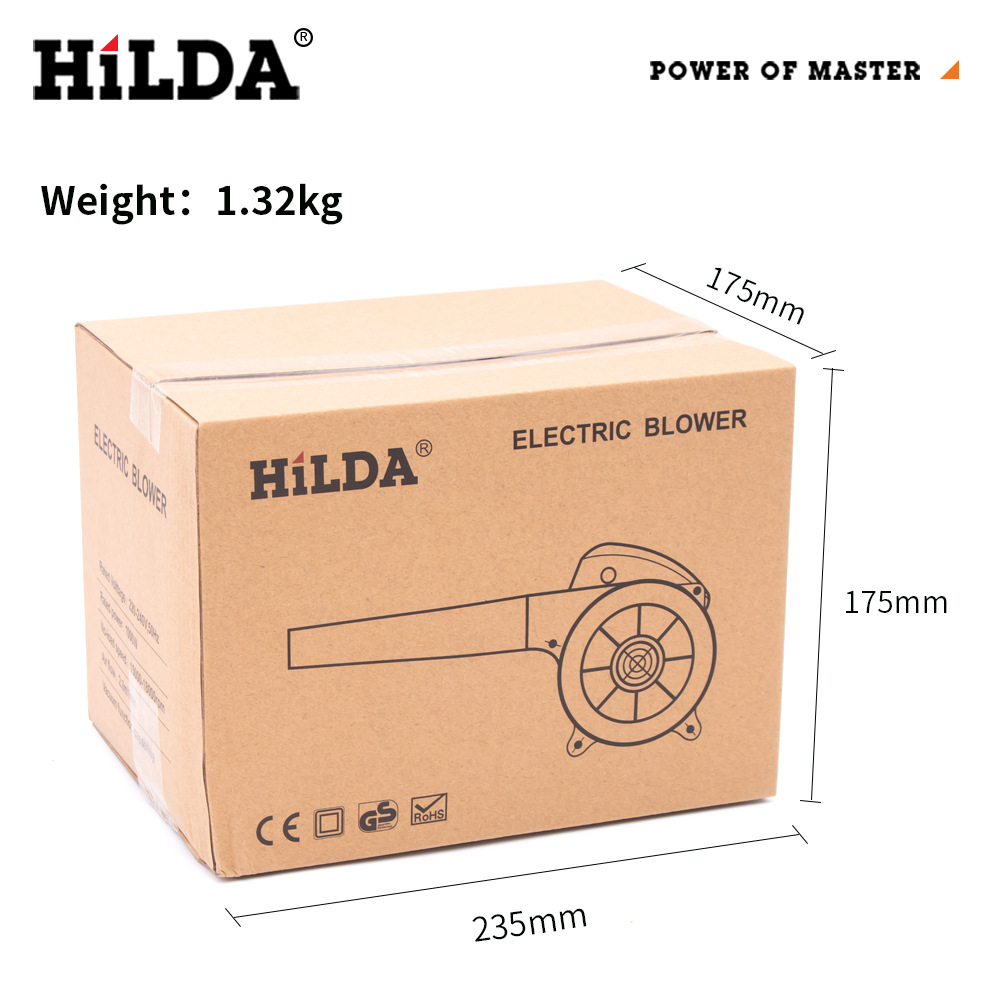 Nueva Hilda secador de pelo colector de polvo industrial de alta potencia de limpieza de velocidad ajustable de soplado de cenizas y succión de doble propósito multifuncional