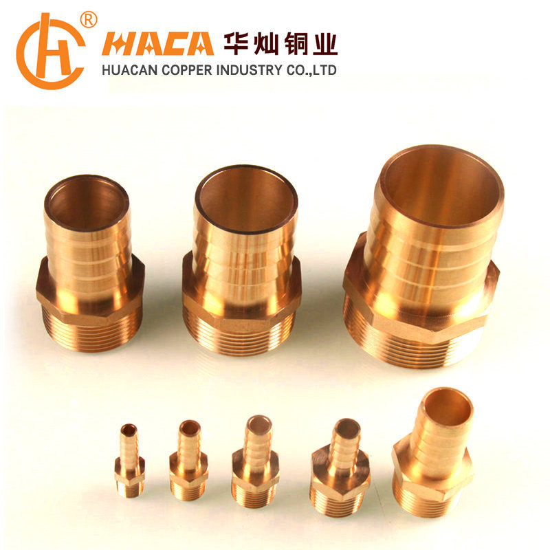 厂家直销 2分6mm8mm全铜加厚外牙宝塔咀 外丝宝塔嘴 皮管软管接头