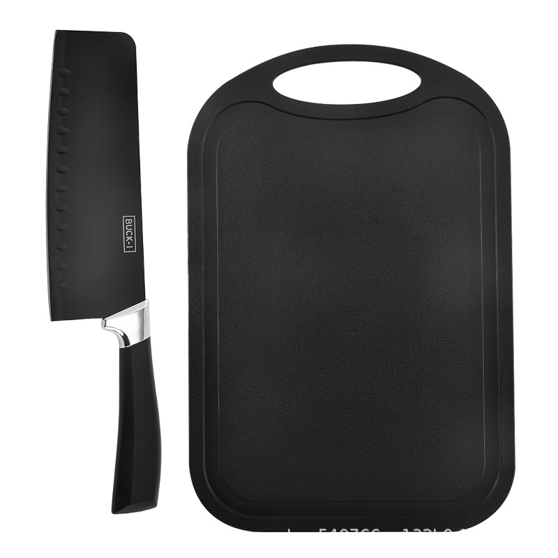 [커버 손잡이로.] 블랙 스틸 헬기 + 도마