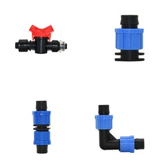 Automatic water-saving drip irrigation tape for gardens, vegetable fields, greenhouses, and lawns with water-saving rates of 20/50/10 meters.