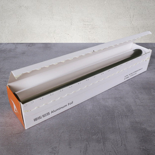 Commercial Large Roll Thickened Tin Foil Baking Tool Disposable Barbecue Household Barbecue Tin Foil Aluminum Foil Paper for Grilling Fish 