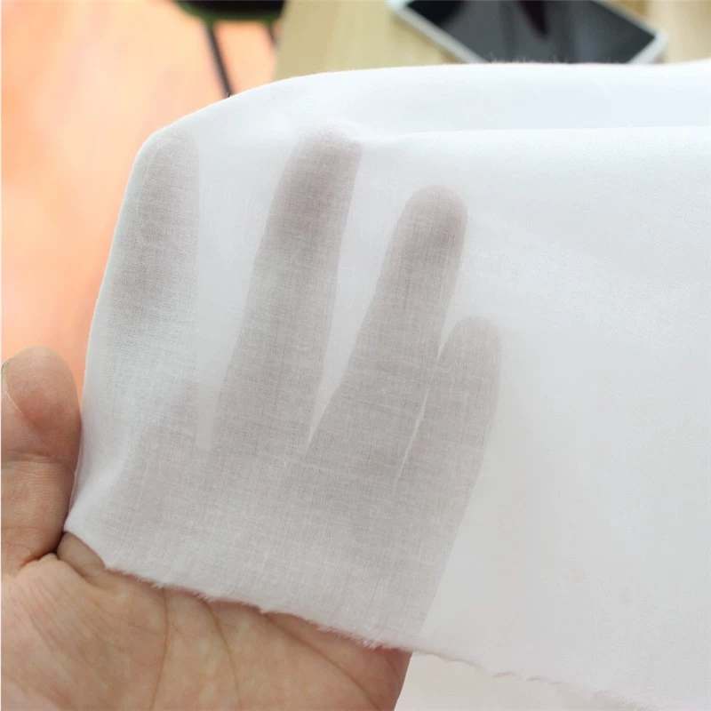 Хлопчатобумажная ткань 80 Бали пряжа перспектива рубашка кукла юбка подкладка ультратонкая ткань