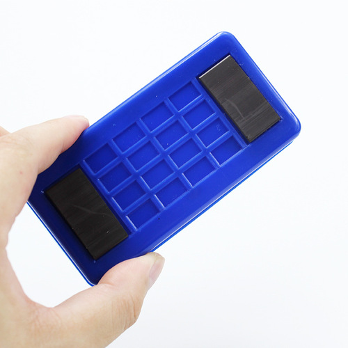 Rubber magnet large easy-to-wipe magnetic whiteboard eraser can absorb drawing board eraser blackboard eraser whiteboard brush office teaching blackboard eraser