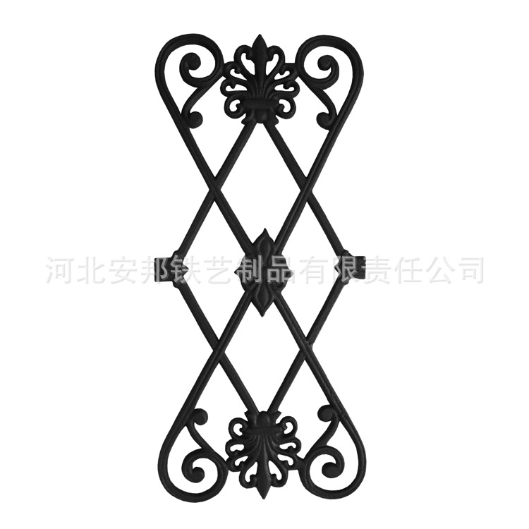 7212 铁艺铸造装饰配件   铁艺铸造大门、栅栏装饰配件 铸铁配件