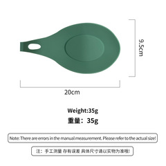 Silicone spatula mats for household heat insulation, thick and high-temperature resistant spoon mats, kitchen utensil organizers, wholesale