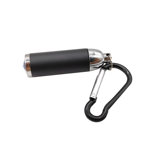 Mini Telescopic Zoom Flashlight LED Keychain Outdoor Small Flashlight Can Print LOGO Mountaineering Belt Key Light