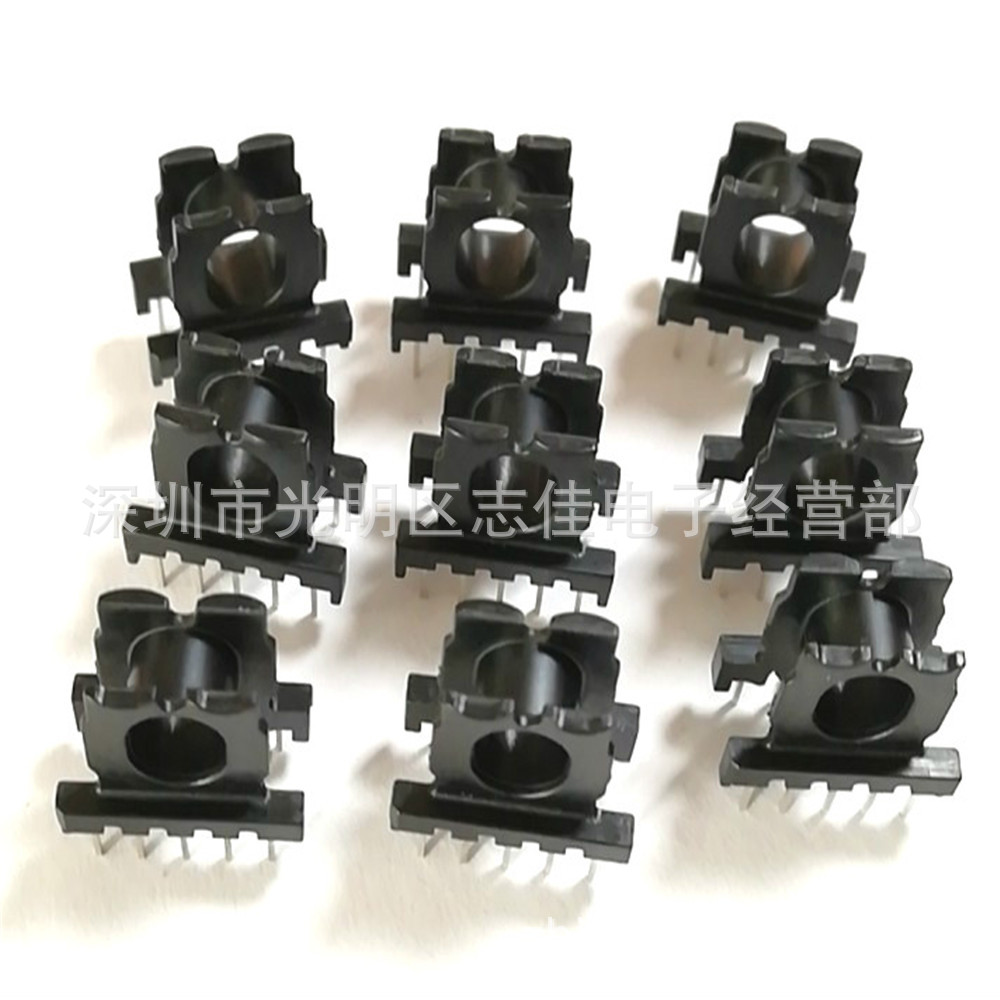 ATQ17高频磁芯骨架ATQ变压器磁芯骨架卧式5+5针1705矮挡板BOBBIN