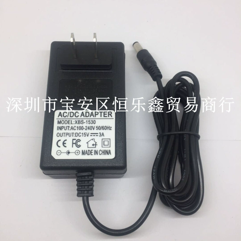 Адаптер питания 15V3A для сканера, портативная Bluetooth-колонка, зарядное устройство для аудиосистемы для танцев, стандарт США/ЕС