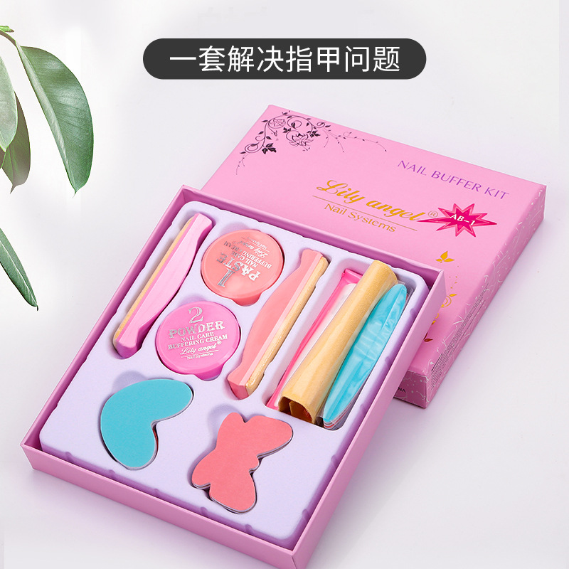 Kit de herramientas de cera de pulido de uñas para principiantes personalizados para hacer herramientas de lámpara de esmalte de uñas máquina de fototerapia para principiantes