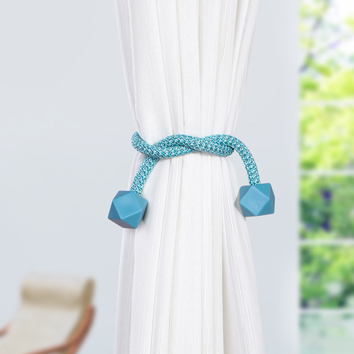 A pair of curtain straps, curtain buckles, hook accessories, magnet straps, Nordic simple modern straps