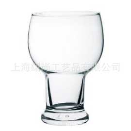420ml收口水晶杯 异形杯 加印LOGO玻璃杯 啤酒杯 创意设计批发