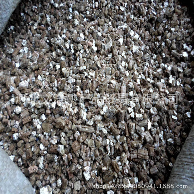 厂家专业生产育苗用基质蛭石孵化蛭石1-3mm  2-4mm