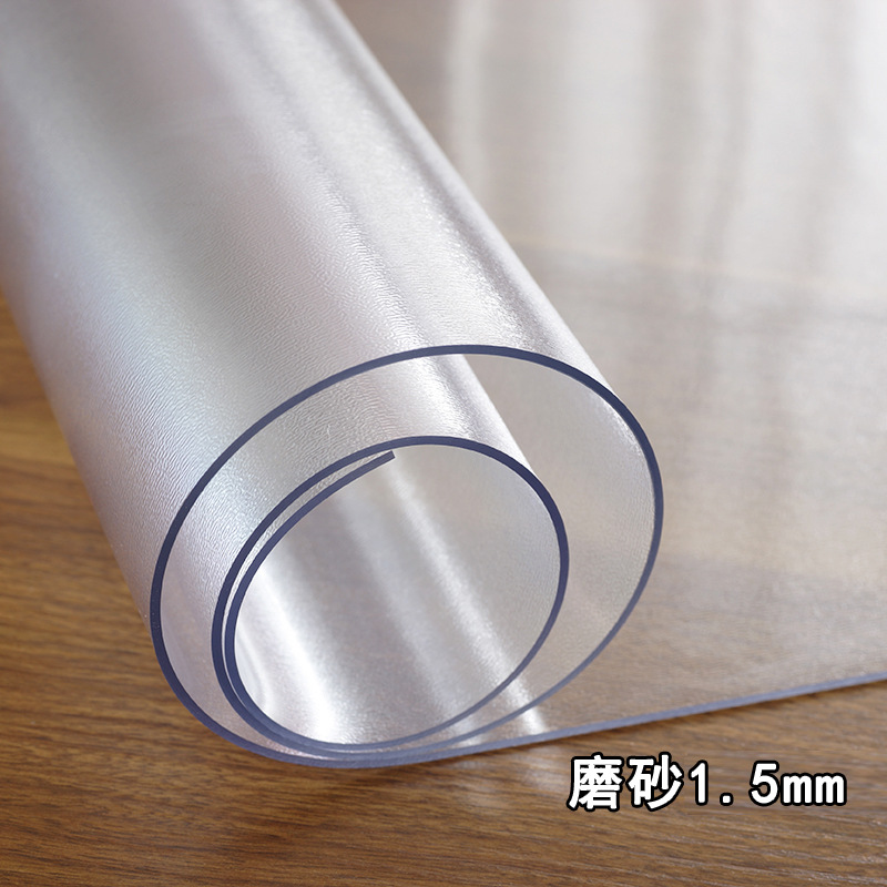 Alfombrilla transparente de Amazon transfronteriza Alfombra de PVC Suelo de madera de hotel Película protectora Alfombrilla impermeable para pies Alfombrilla de silla personalizada