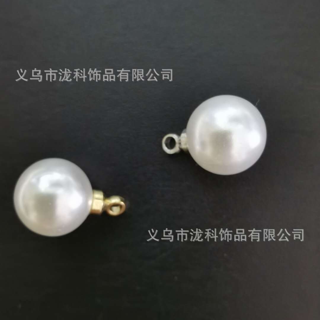 ABS perlas sueltas pendientes colgantes accesorios DIY ropa joyería tacones altos imitación perla accesorios de la joyería colgante