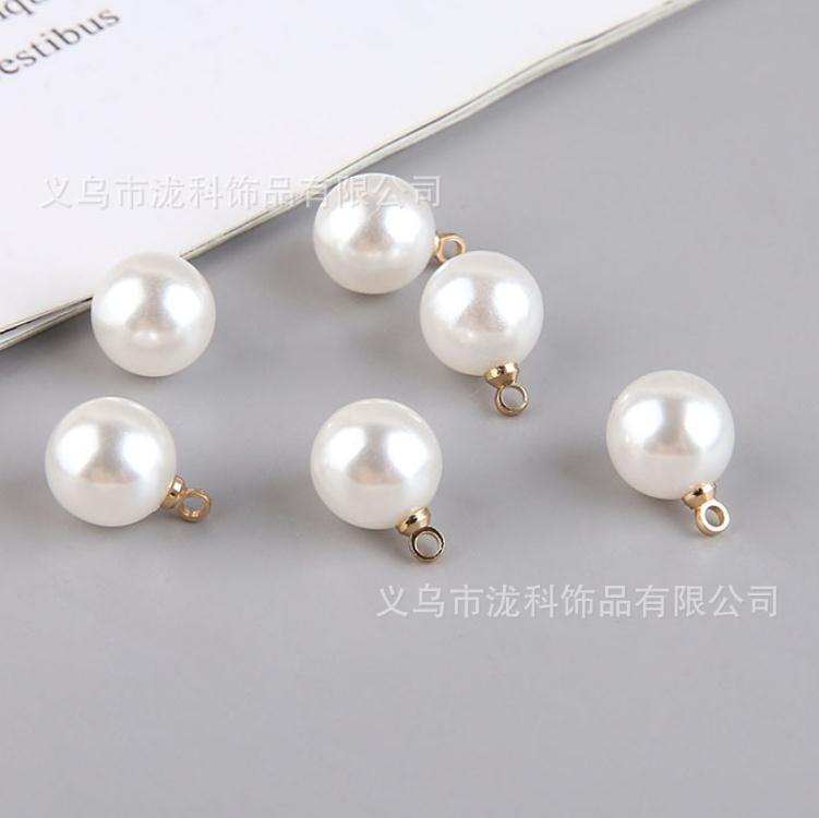 ABS perlas sueltas pendientes colgantes accesorios DIY ropa joyería tacones altos imitación perla accesorios de la joyería colgante